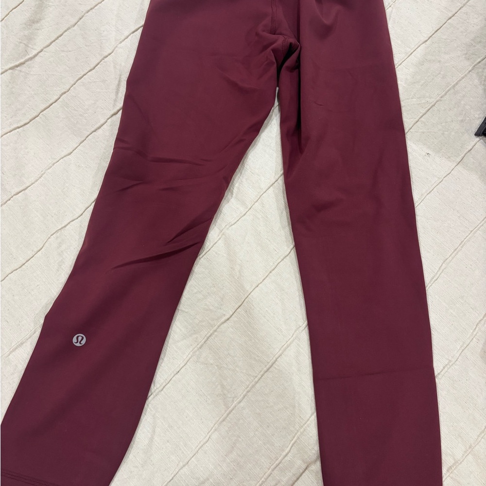 lululemon athletica Women's Burgundy Leggings